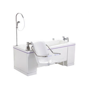 manuelle Pflegebadewanne / Sitzlifter / höhenverstellbar