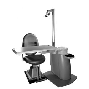 ophthalmologische Arbeitsstation / mit Stuhl
