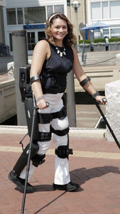 Exoskelett für Rehabilitation / Gang / für aufrechte Stellung