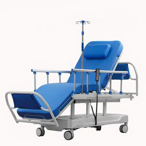 Bett für Dialyse / elektrisch / höhenverstellbar / auf Rollen