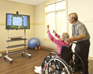 Virtuelles Rehabilitationssystem / mit Lernspielen