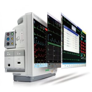 Klinik Patientenmonitor / EKG / etCO2 / NIBP