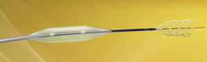 Intrakranieller Stent / Nitinol / Selbstexpandierender