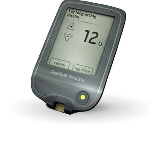 Touchscreen-Blutzuckermessgerät / zur häuslichen Anwendung