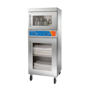 Schrank für Decken / für Fluide / Krankenhaus / mit Regal
