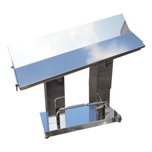 hydraulischer OP-Tisch / mit Trendelenburg-Lagerung / für Veterinärmedizin