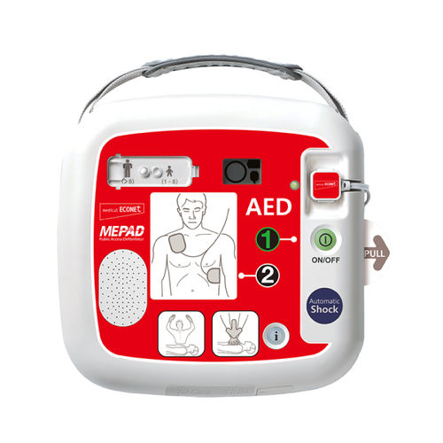 Automatischer Externer Defibrillator ME PAD Auto Medical Econet