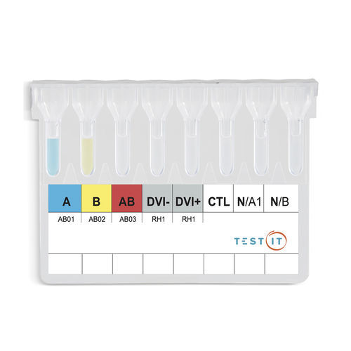 Blutgruppenbestimmungs Testkit Tg Turklab Tibbi Malzemeler San