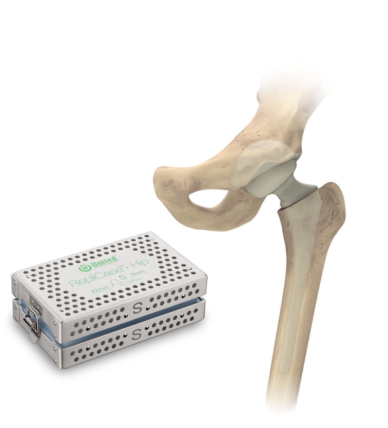 Temporärer Spacer / für Hüfte - RepliCase™ - US Orthopedics