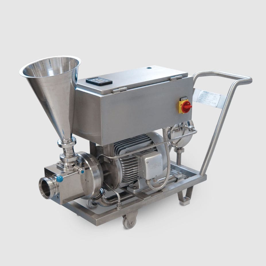 Homogenisierer für die Pharmaindustrie LambdaVita Netzsch mobil