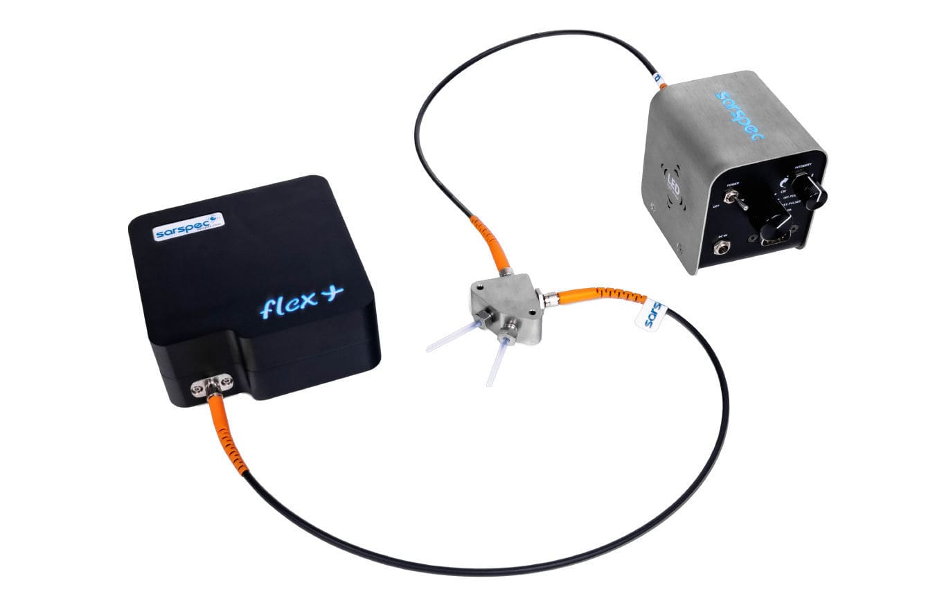 Fluorometer Fluorescence FLEX Pack Flow Sarspec, Lda