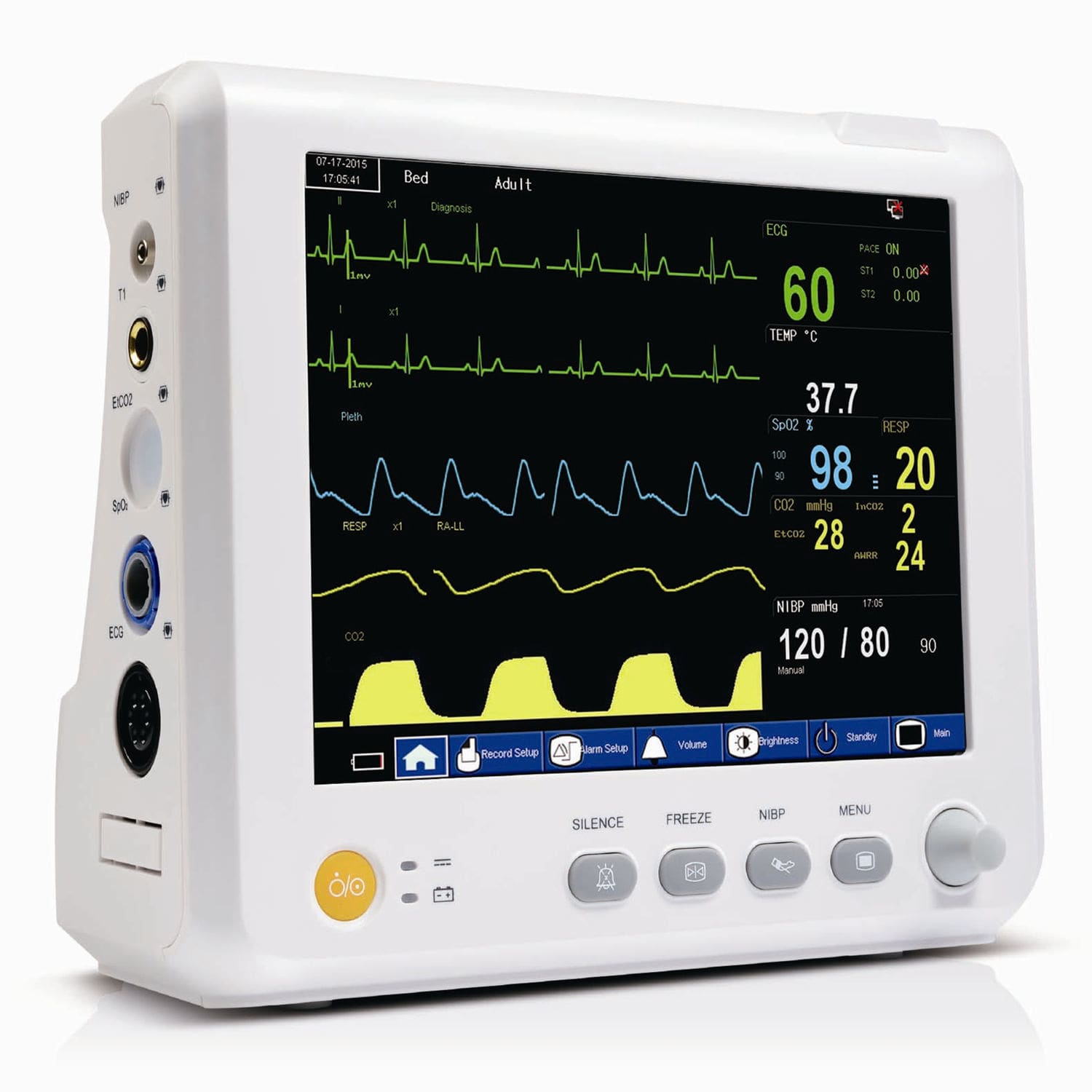 EKG-Patientenmonitor - PM-8B - Promed Group - RESP / TEMP / EtCO2