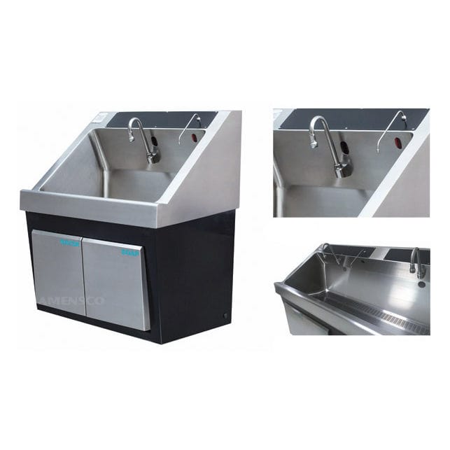 Waschbecken für OP / 1 Station - SSAK 400PW - AMENSCO MEDICAL