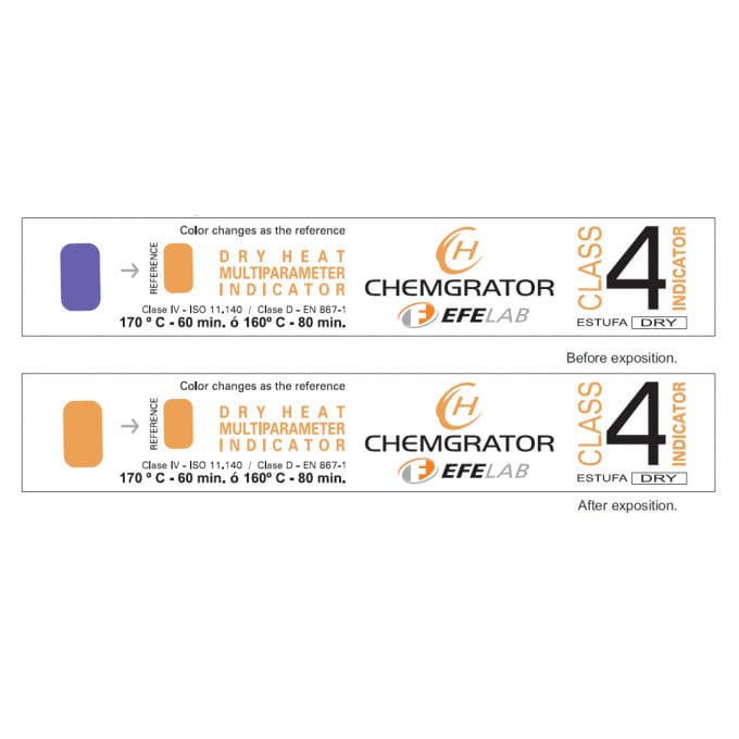 Sterilisations-Bioindikator - IC04 - EFELAB SRL - Temperatur / medizinisch