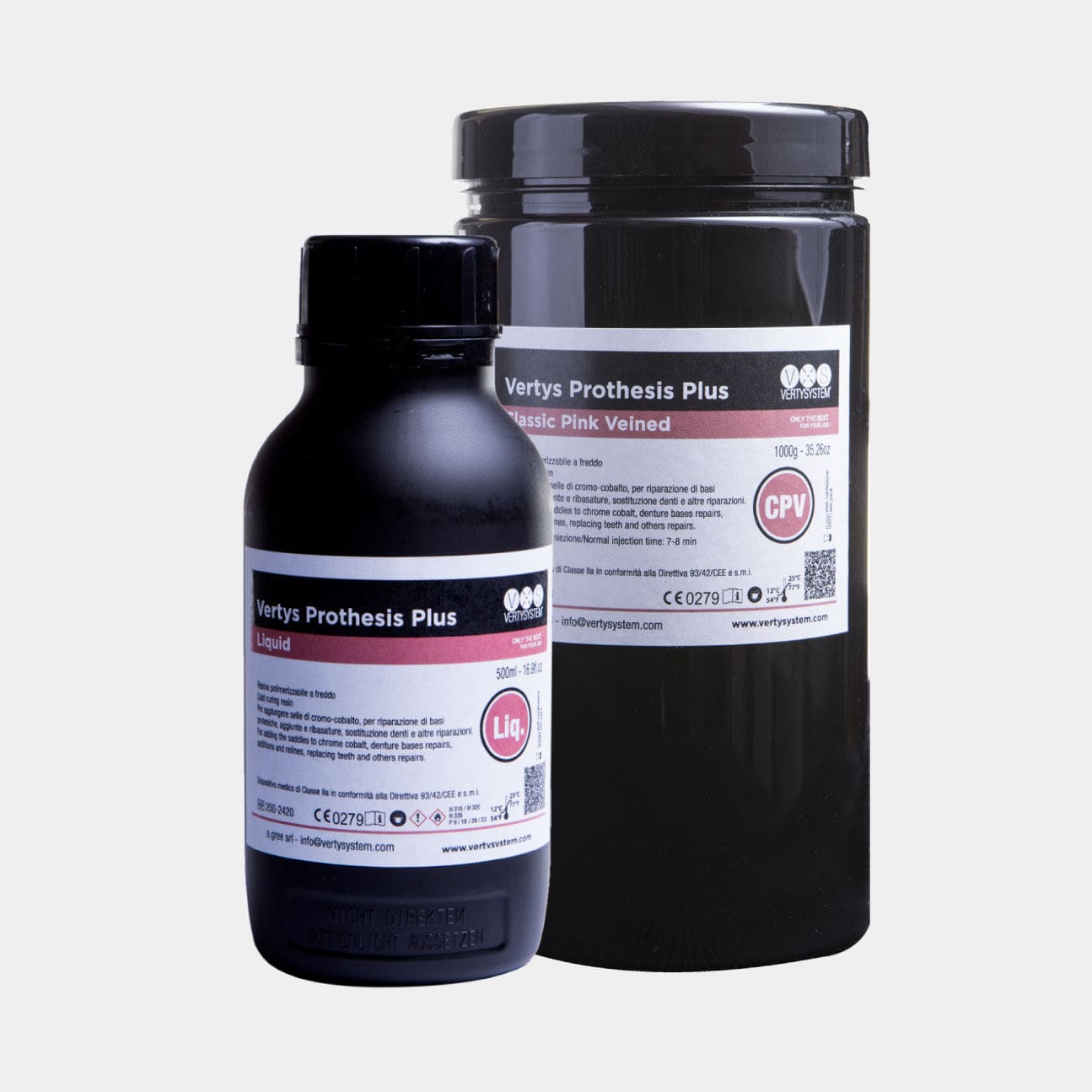 Zahnmedizinisches Material / Harz - Prothesis Plus - Vertysystem - A ...