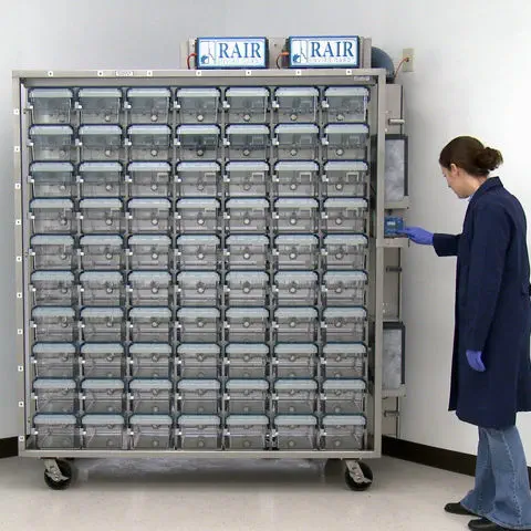 Tierkfig fr Tierversuche / fr Muse - RAIR HD - LAB PRODUCTS - modular /  belftet
