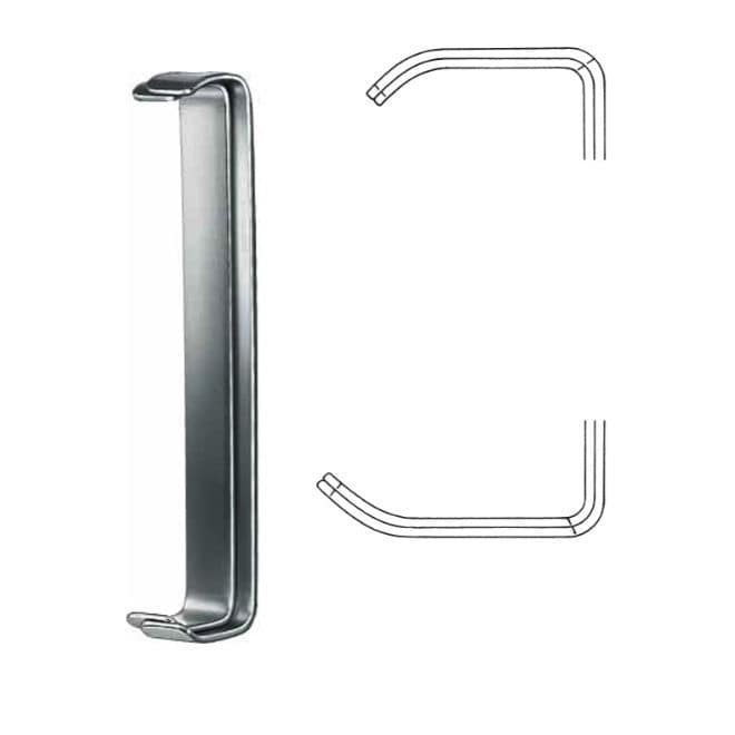 3-teiliges Balfour Bauchretraktor Set - 4, 7 & 10 Zoll, Für Chirurgie & Veterinärmedizin, Deutsche Qualität