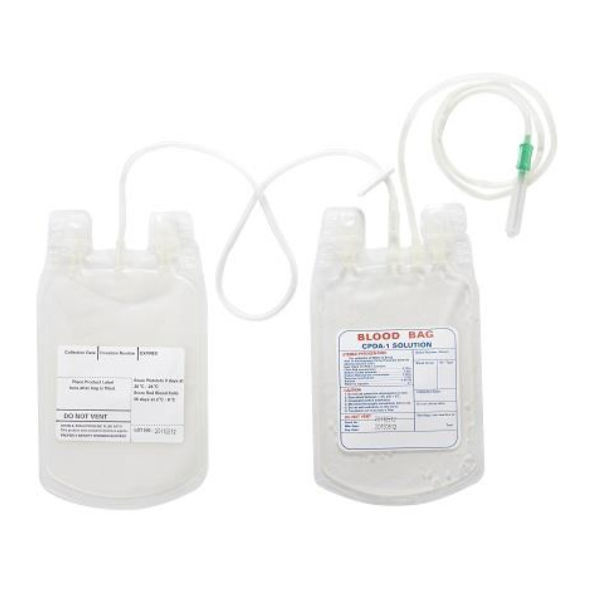 Doppelter Blutbeutel - General Cooperation Industry Co.,Ltd - PVC