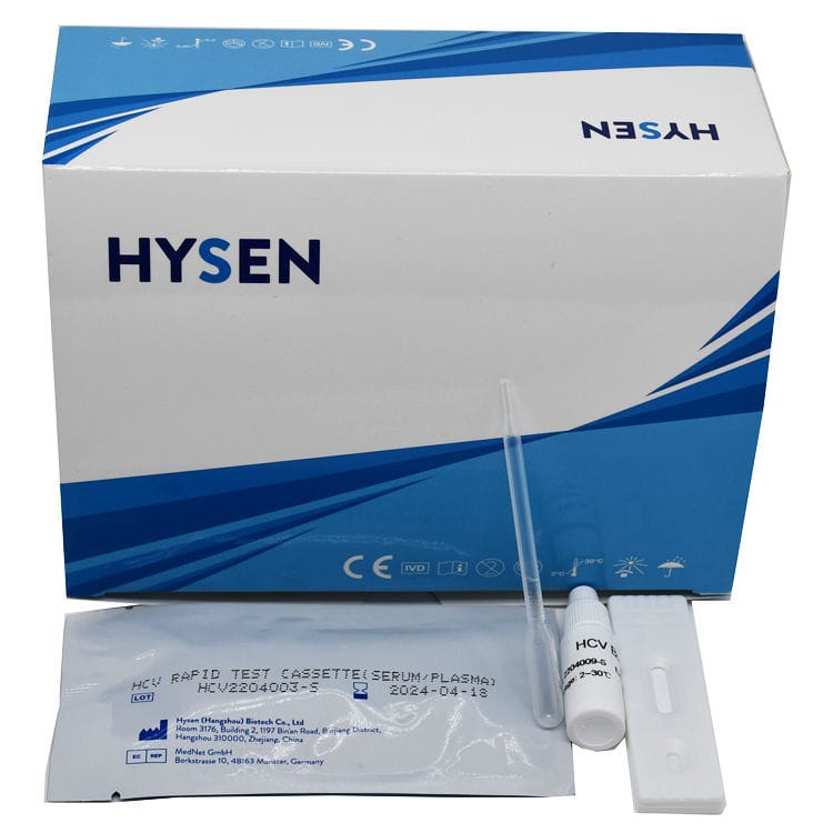 Schnelltest / Hepatitis C HIHC301 HYSEN HANGZHOU BIOTECH