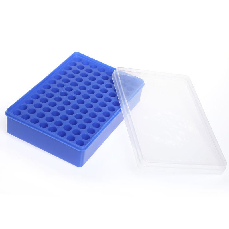 Labor-Reagenzglasständer Aus Kunststoff – PP-Rack Für 50 Röhrchen (18 Mm), Stabil & Praktisch, Für Zentrifugenröhrchen & Blutproben