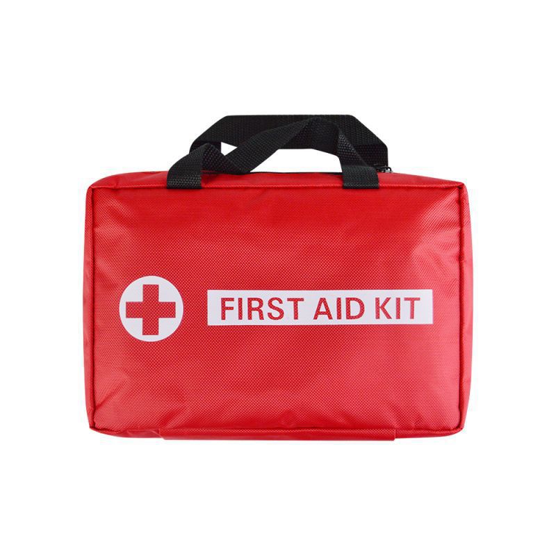 Verbrennungen First Aid Kit - Erste-Hilfe-Set Für Brandverletzungen In Roter Tasche