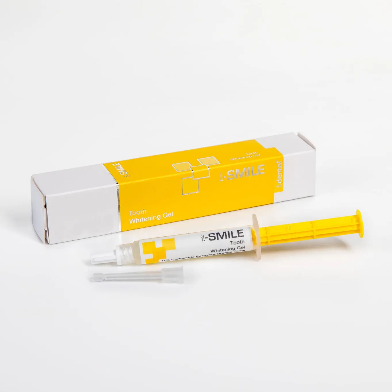 Zahnmedizinisches Material / Fluorid - i-SMILE - i-dental -  Carbamidhyperoxyd / fr Zahnaufhellung / Gel
