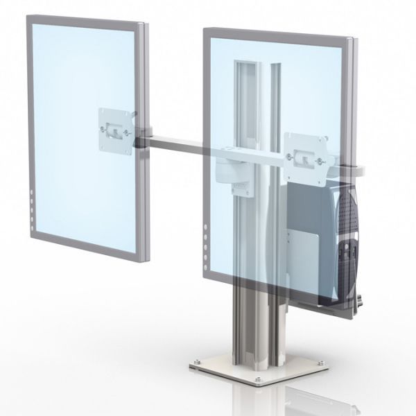 Tisch-Monitorhalterung - GCX Corporation - für Medizintechnik