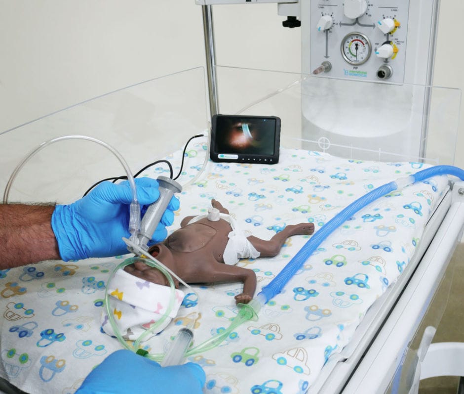 VideoLaryngoskop NeoScope International Biomedical Pädiatrie / zum Einmalgebrauch / mit