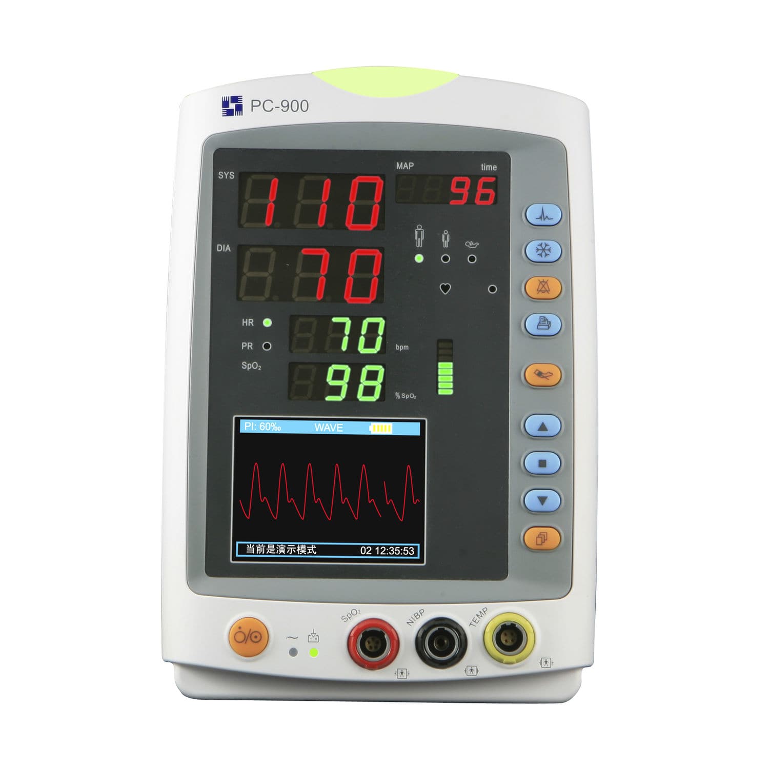 Kompakter Vitalzeichenmonitor - PC-900PRO - Creative Industry - EKG ...