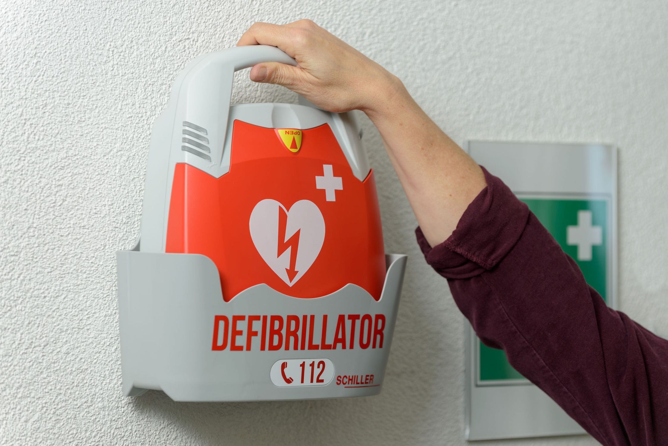 Halbautomatischer externer Defibrillator AED FRED PA1 / FRED PA1