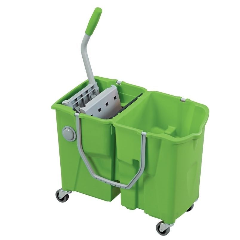 Acouto Eimer Dolly Mit Rollen - Mobiler Wagen Für Auto-Wäsche & Garten