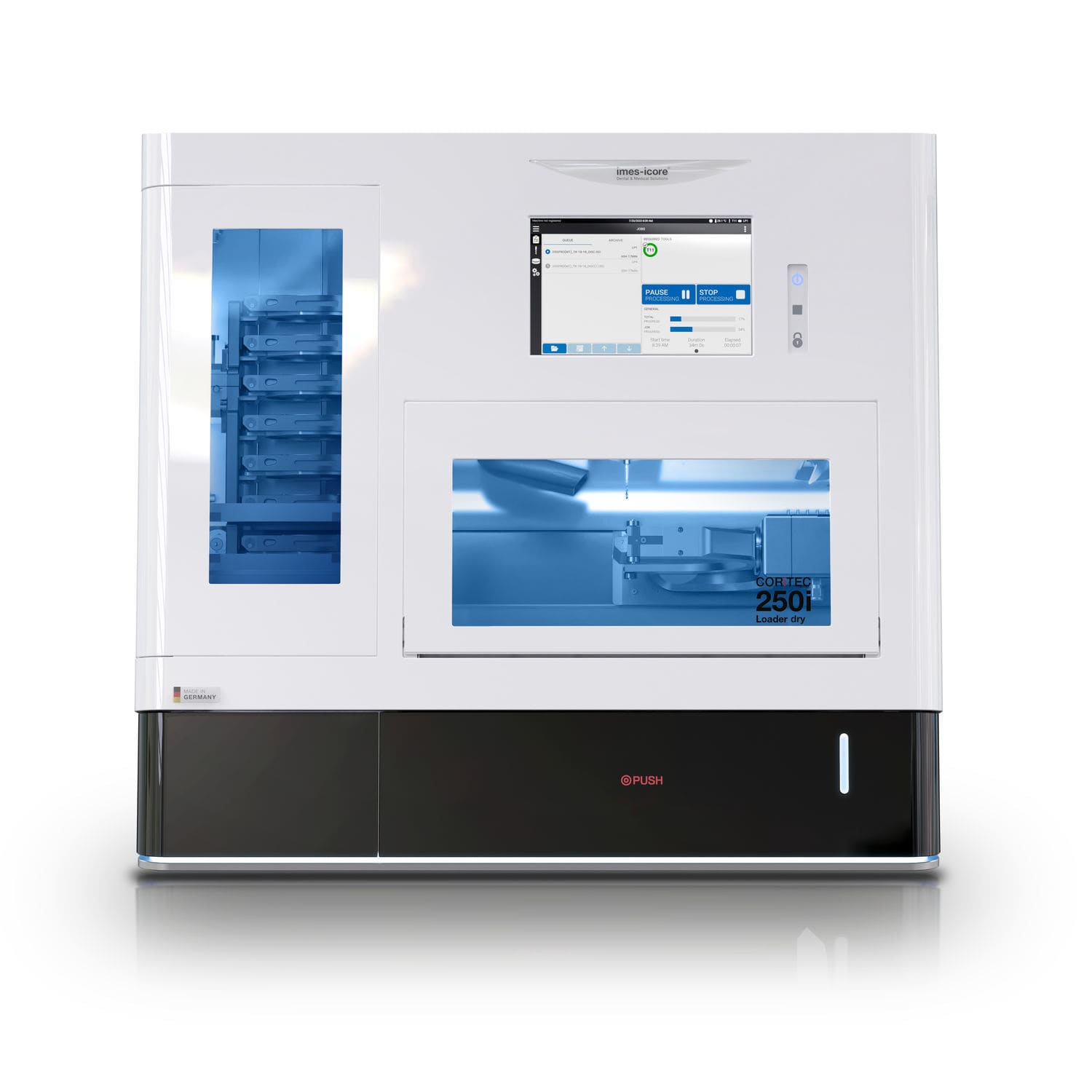 CAD/CAM-Fräsmaschine - CORiTEC® 250i Loader dry - imes-icore GmbH - für ...