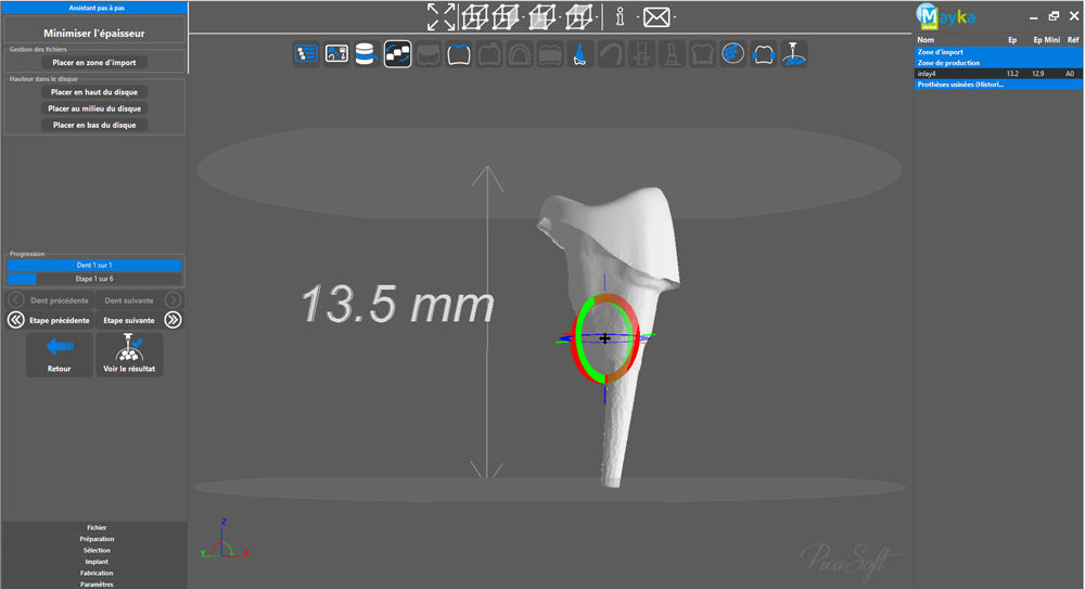 Laborsoftware PICASOFT SAS Dental / CAD / für ZahnprotheseDesign