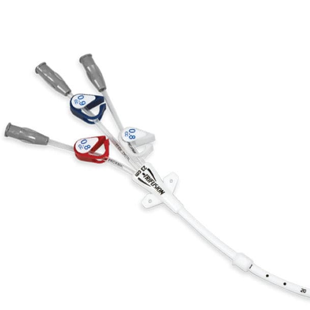 Zentralvenöser Katheter HICKMAN® TRIFUSION® Bard Medical dreilumig