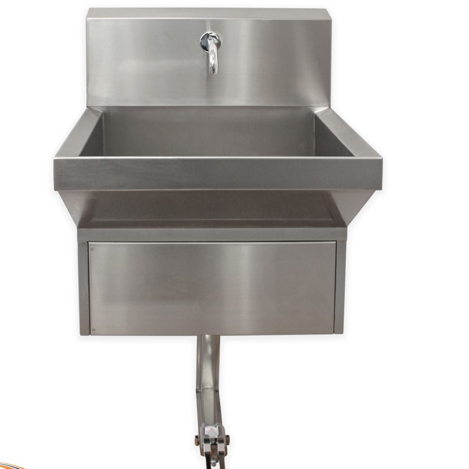 Waschbecken für OP / 1 Station 6SS71 Mopec Europe Edelstahl