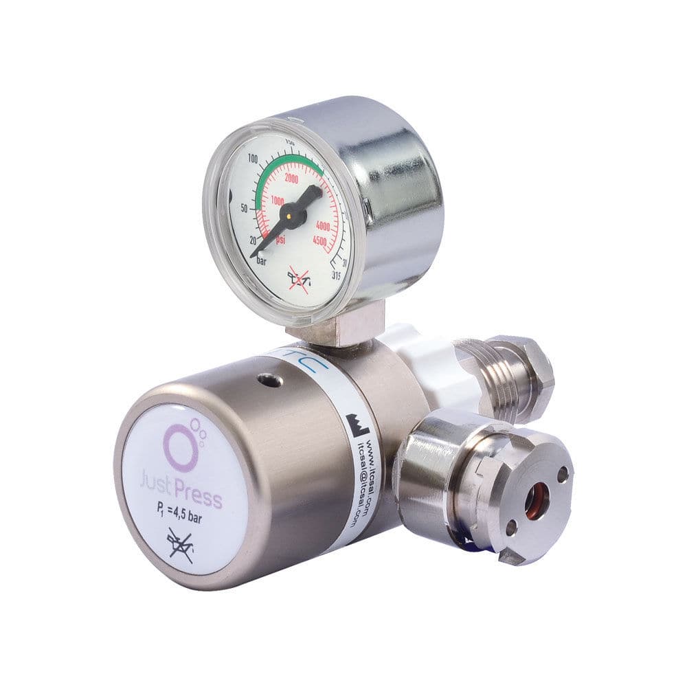 Einstellbarer Druckregler Für HPA-Tank – Nadelventil 0–2800 Psi, Edelstahl, 5/8-18UNF Oder M18x1,5, Inkl. Manometer, Für Paintball & Lufttanks