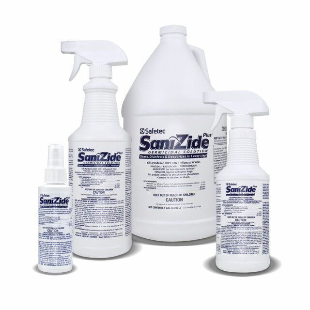 Desinfektionsmittel für Oberflächen / Ammonium - SaniZide Plus ...