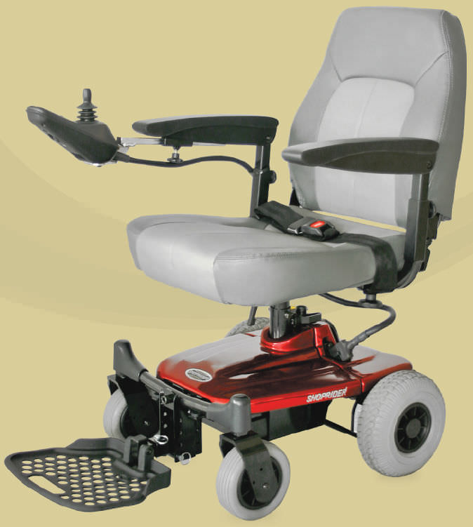 Elektrischer Rollstuhl - Jimmie - Shoprider - zur Nutzung im Freien