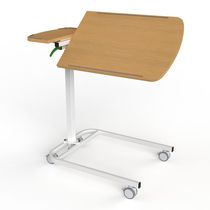 Höhenverstellbarer Betttisch / auf Rollen
