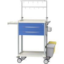 Medizinischer Wagen / für Kliniken / Instrumenten...