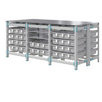 Lagerhalter / modular / Aluminium