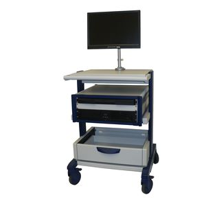 Computerwagen mit Schublade