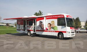 Mobile Krankenstation / für Augenheilkunde