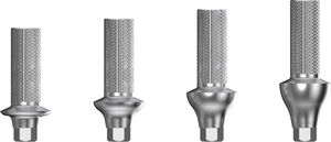 Implantat-Abutment / Titan 1