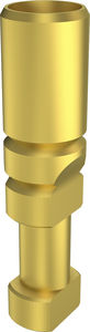 gerades Analog für Dentalimplantat / Edelstahl