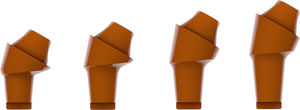 konisches Implantat-Abutment 1