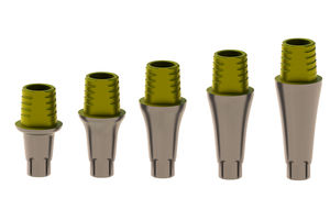 Implantat-Abutment / Titan 1