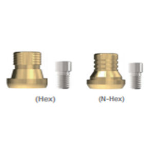 Implantat-Abutment / Titan 1