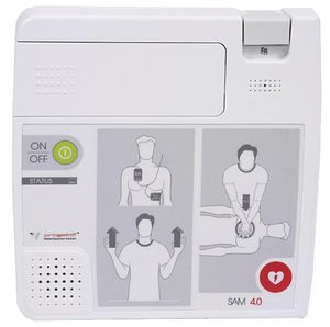 halbautomatischer externer Defibrillator