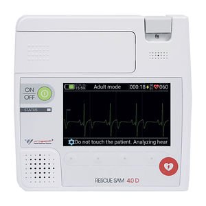 halbautomatischer externer Defibrillator